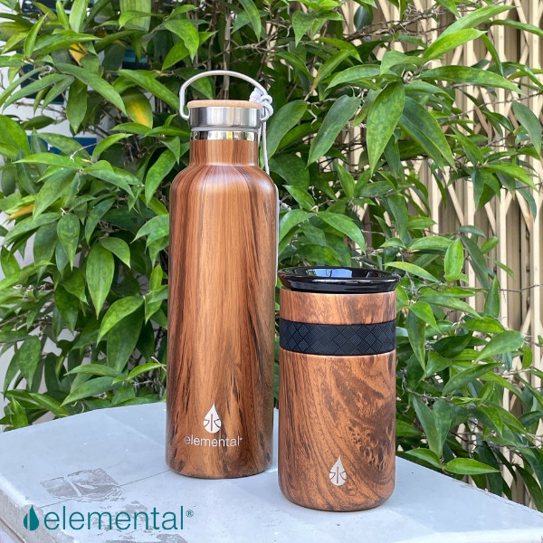Bình giữ nhiệt Elemental cao cấp, set quà Cổ Điển,quà tặng ý nghĩa tặng người thân