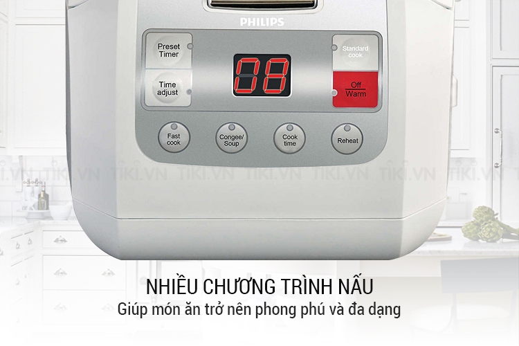 Nồi Cơm Điện Tử Philips HD3030 (1L) - Hàng chính hãng