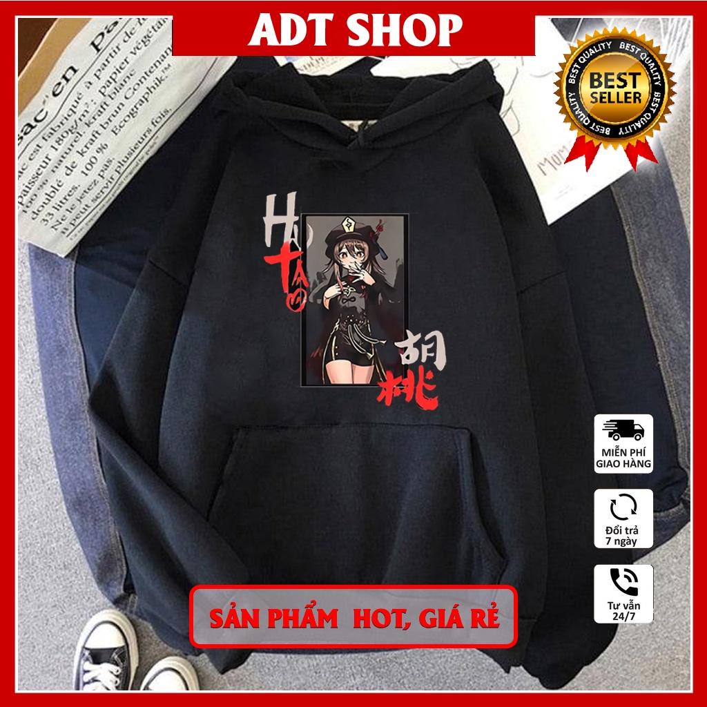 HOT Áo Hoodie In Hình Game Genshin Impact Hu Tao Thời Trang Đường Phố Cho Nam Và Nữ