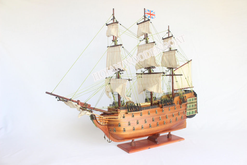 Mô hình thuyền buồm gỗ HMS Victory 50cm - wooden ship