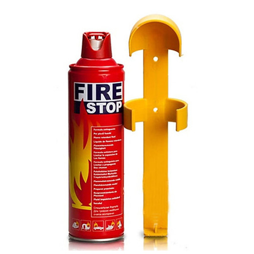 Bình chữa cháy/cứu hỏa mini 500ml dùng cho xe hơi