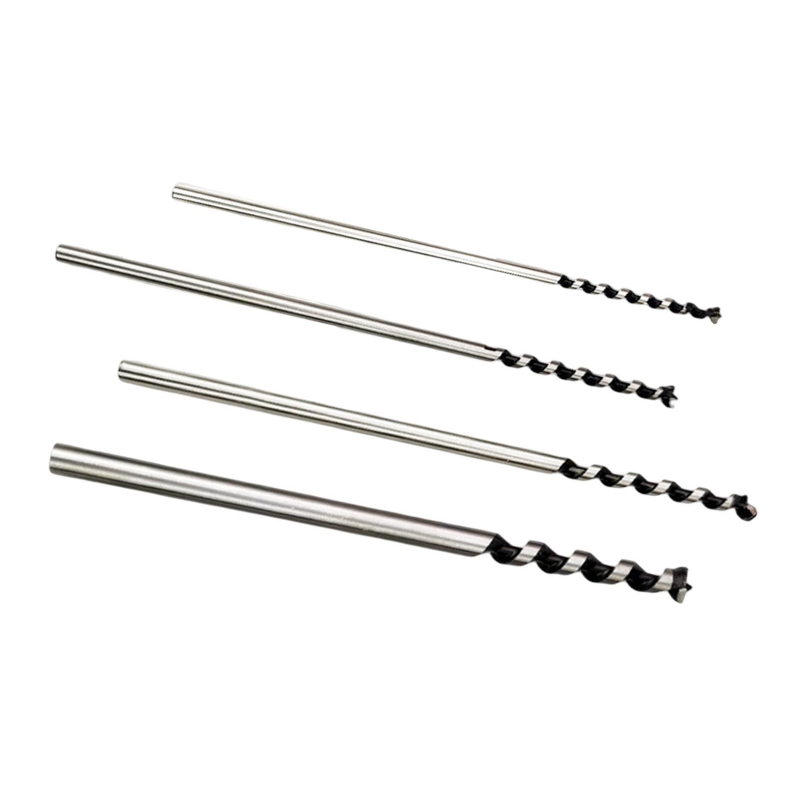 4Pcs Woodworking Mortising Durable Hole Drill Bit for DIY Woodworking