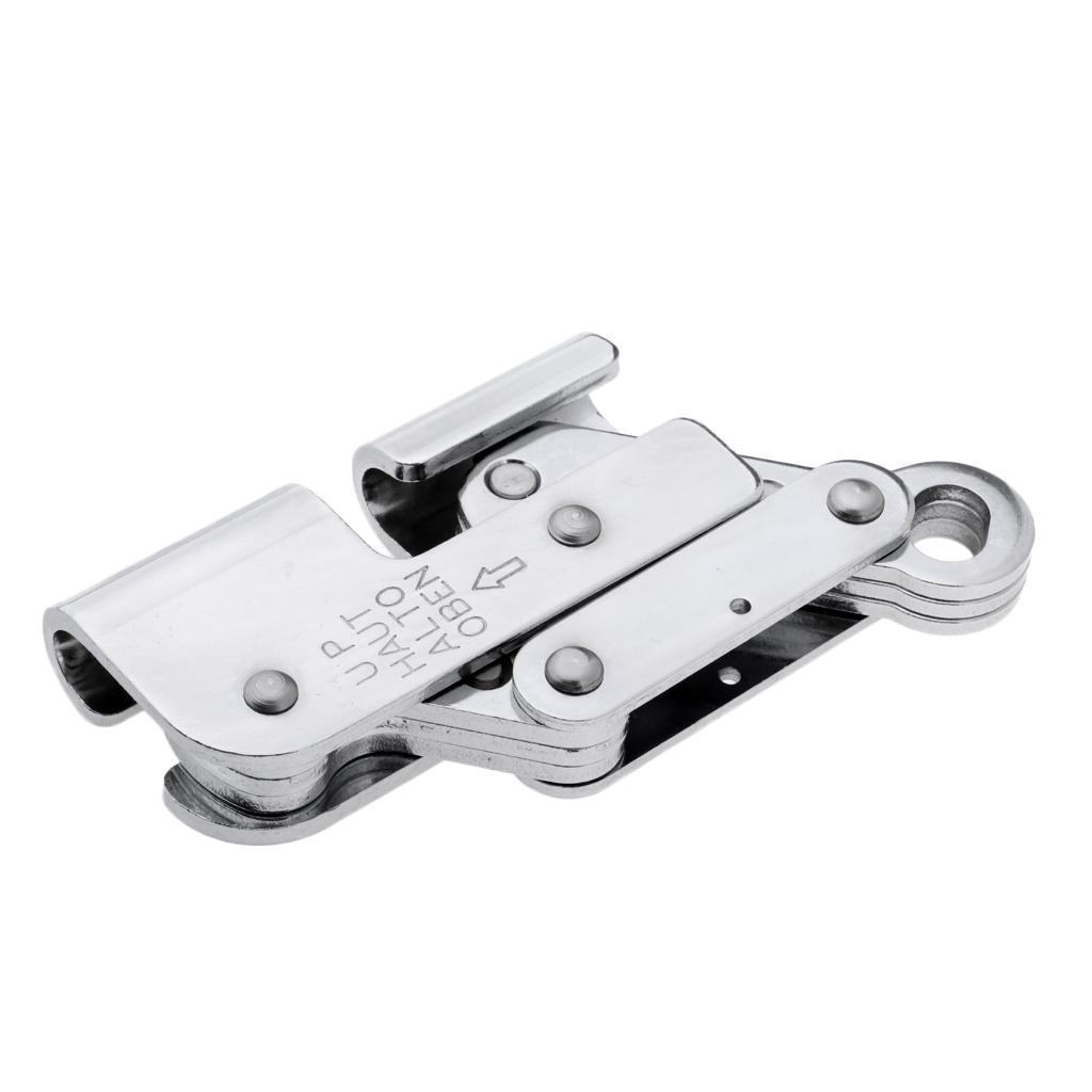 15KN Tree Arborist Rock Climbing 12mm Wire Rope Grab Equipment Gear