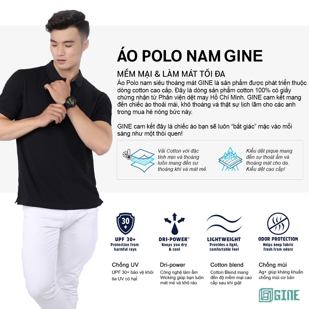 Áo thun nam có cổ siêu mát cotton - Áo Polo Nam 100% cotton