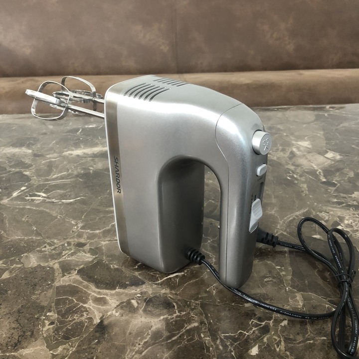 Máy đánh trứng và làm bánh cầm tay cao cấp Shardor HM315S tích hợp 5 tốc độ với công suất 350W - Hàng nhập khẩu