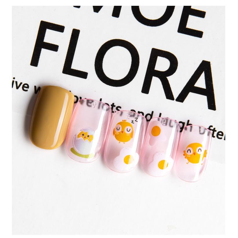 Sticker nails - hình dán móng 3D trứng gà