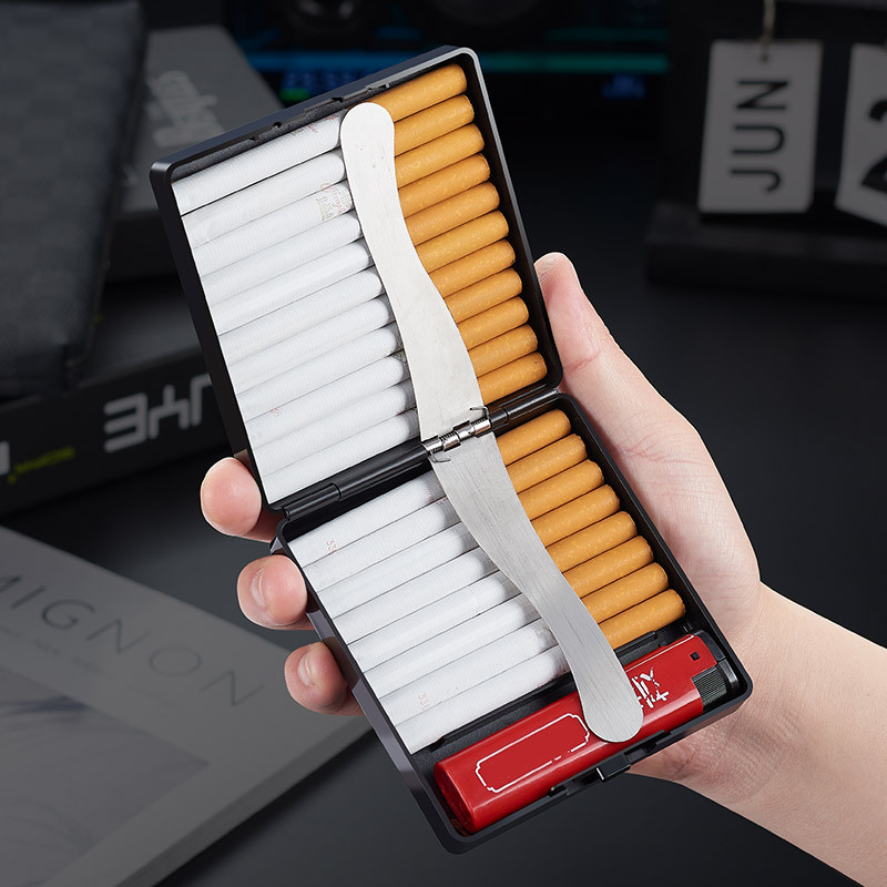 Hộp Đựng Thuốc Focus YH118 Có Chỗ Để Bật Lửa