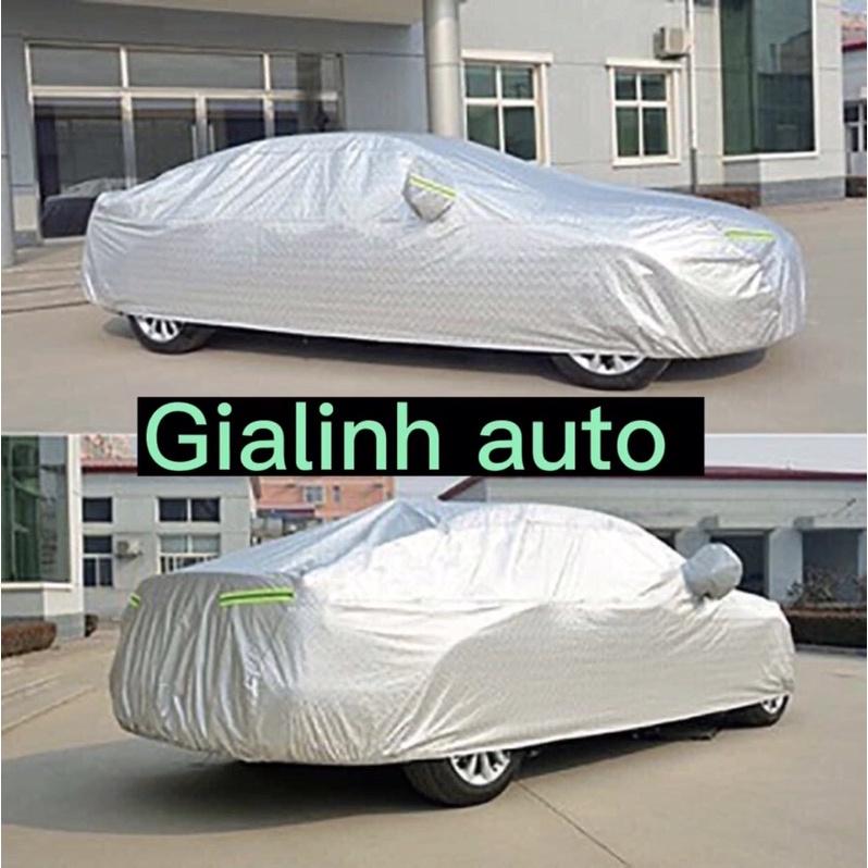 Bạt Phủ Xe Ô Tô Mitsubishi Mirage, Xpander, Attrage, Pajero, Trition, Outlander, Chất Liệu Bạt Tráng Nhôm 3 lớp