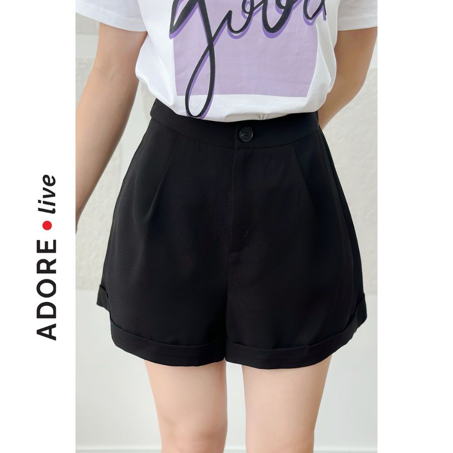 Quần Shorts casual style tuytsy lơ vê gấu 4 màu 323SO1015 ADORE DRESS