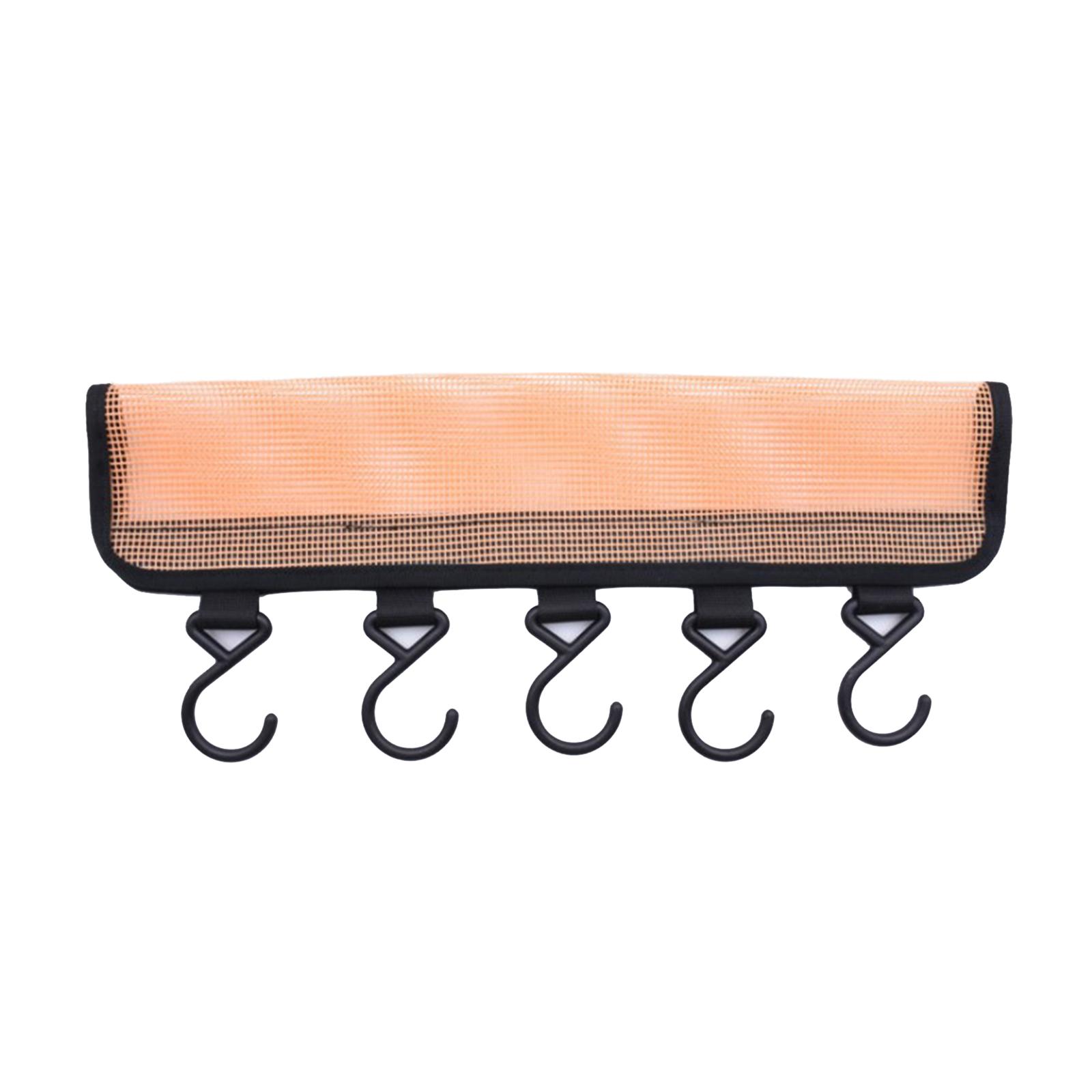 Foldable Clip Hangers, Underwear Hanger with Clips/Hooks, Plastic Laundry Clip and Drip Drying Hanger for Socks, Bras, Lingerie, Clothes