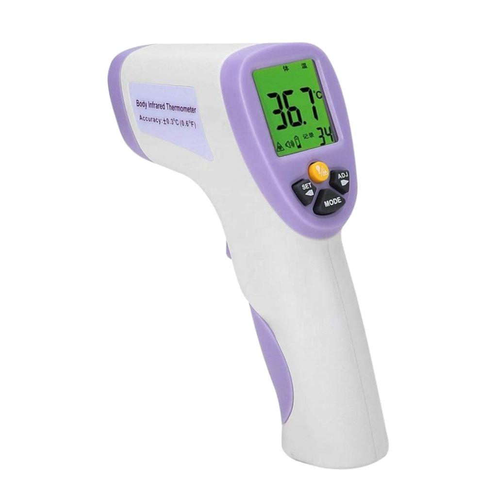 Multifunction Non Contact Forehead and Ear Digital Body Thermometer -White
