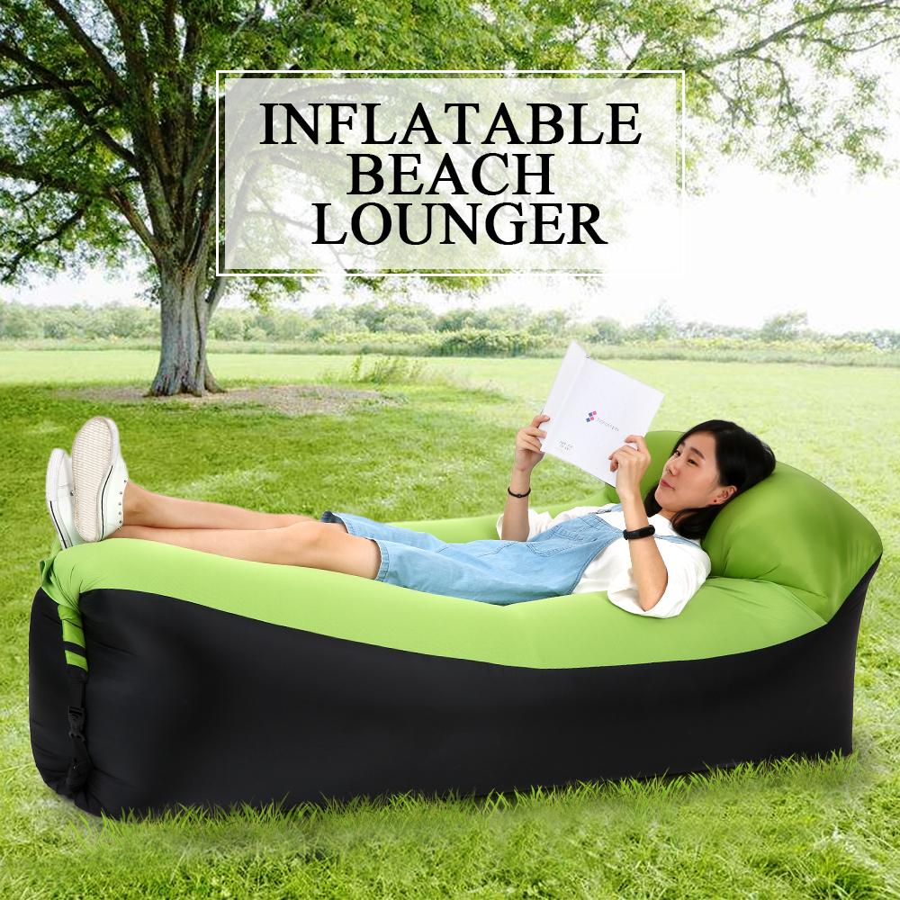 Ghế sofa bơm hơi siêu tiện lợi, đi du lịch, cắm trại