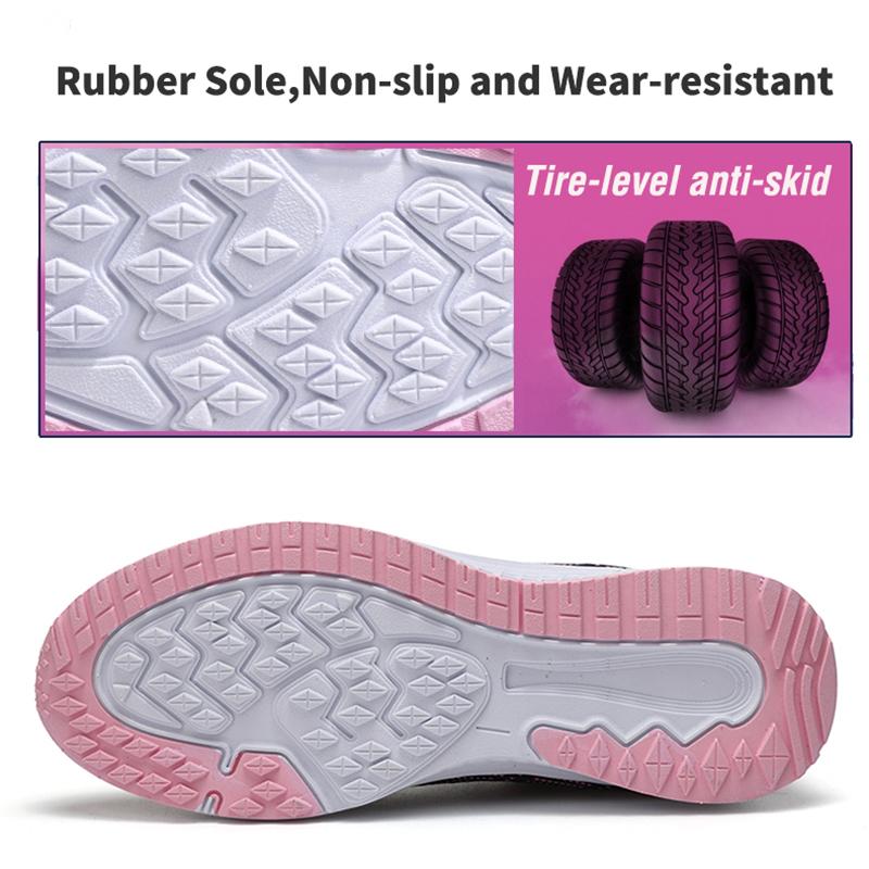 Giày nữ tennis thời trang Tenis Feminino ren-up White Sport Shoes Color: Black Tenis shoes Shoe Size: 8