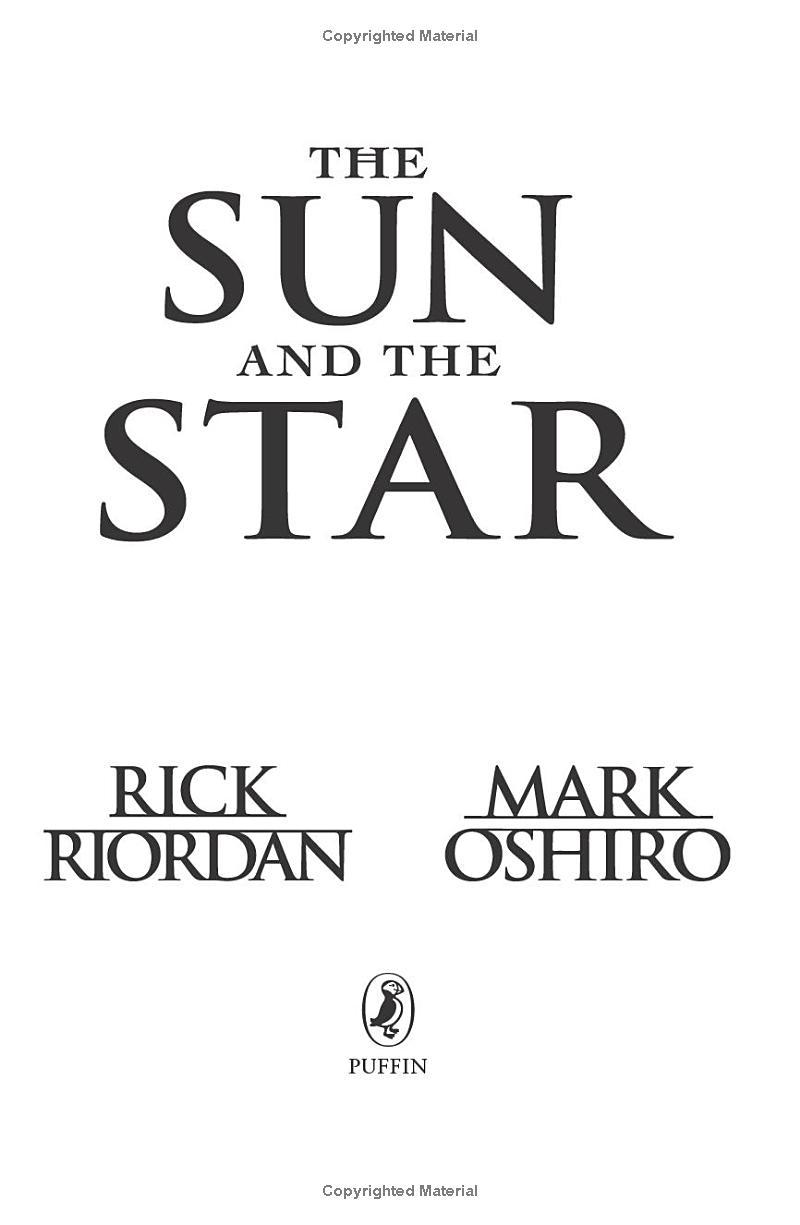 Sách ngoại văn: The Sun And The Star
