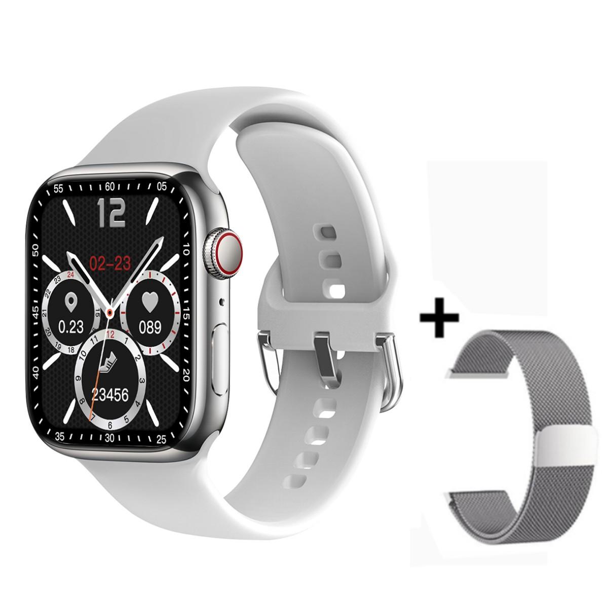 2023 Cuộc Gọi Bluetooth Đồng Hồ Thông Minh Smartwatch Cho Android Xiaomi Huyết Áp Oxy Tập Thể Hình 5 Atm Chống Nước Đồng Hồ Thông Minh Nam Quân Sự