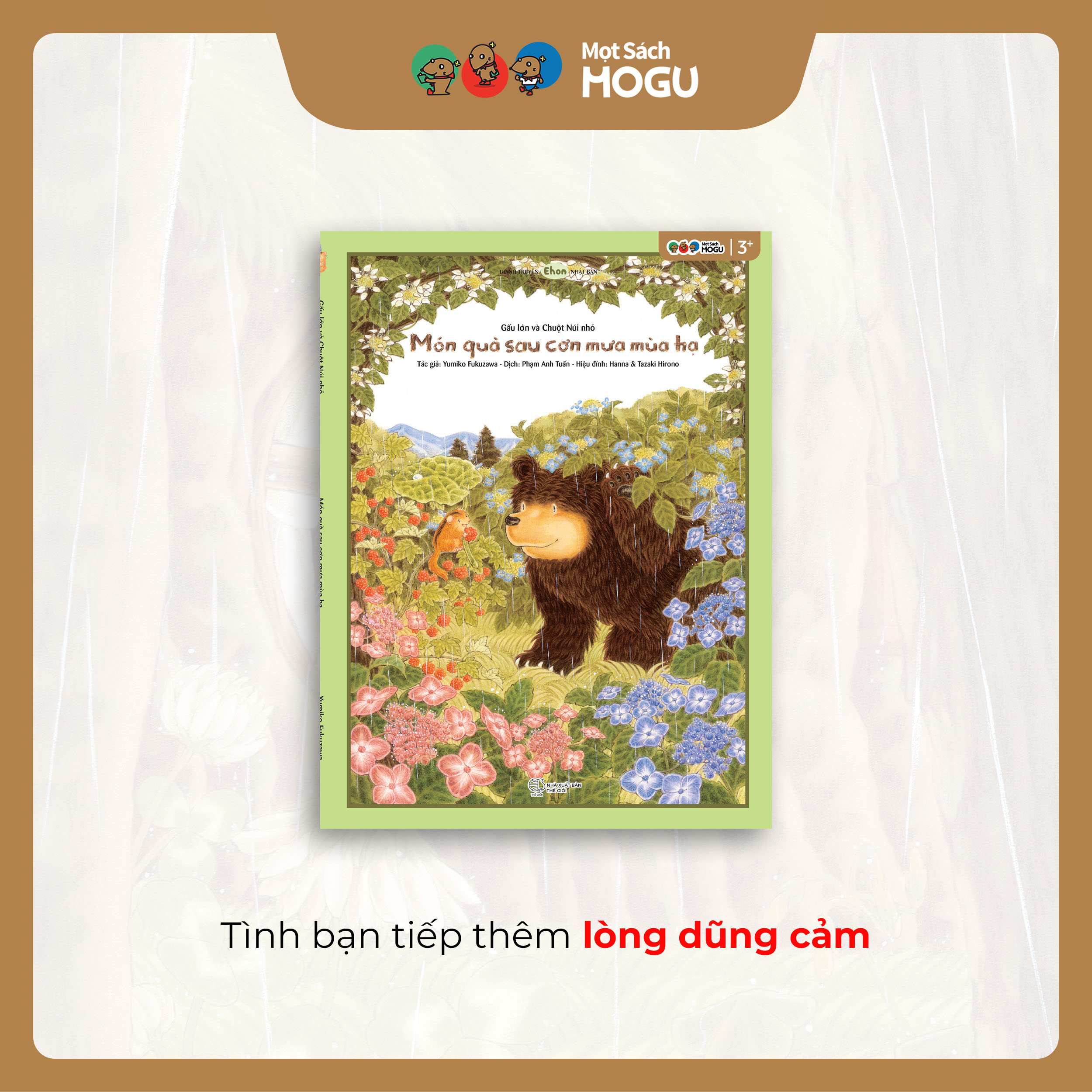 Truyện Ehon bé 3-4-5 tuổi - Bộ 4 cuốn BỐN MÙA YÊU THƯƠNG