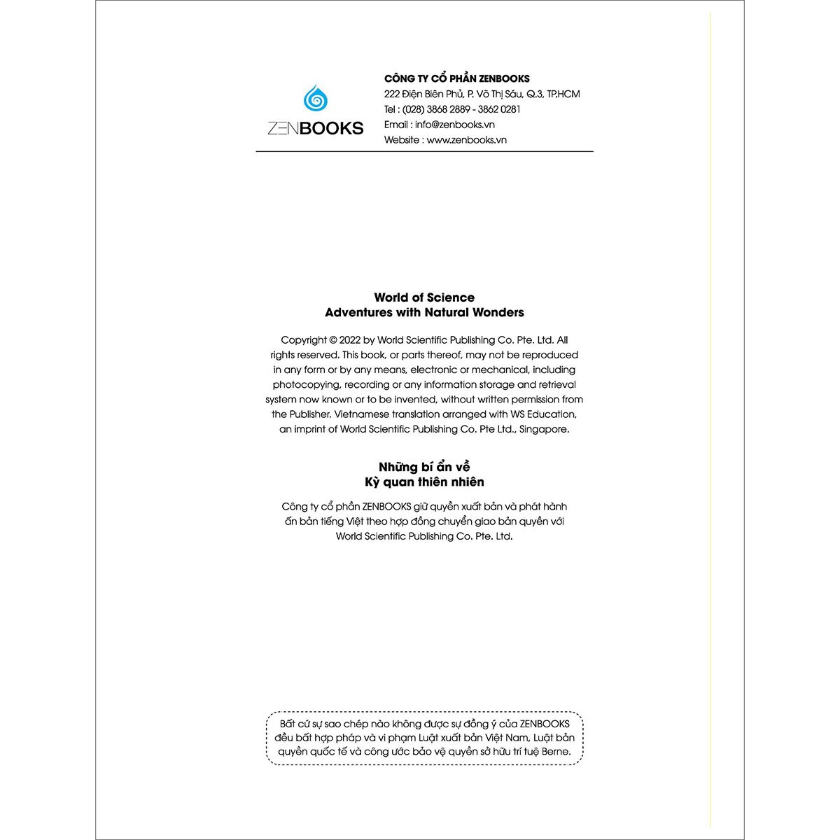 World Of Science - Những Bí Ẩn Về Kỳ Quan Thiên Nhiên