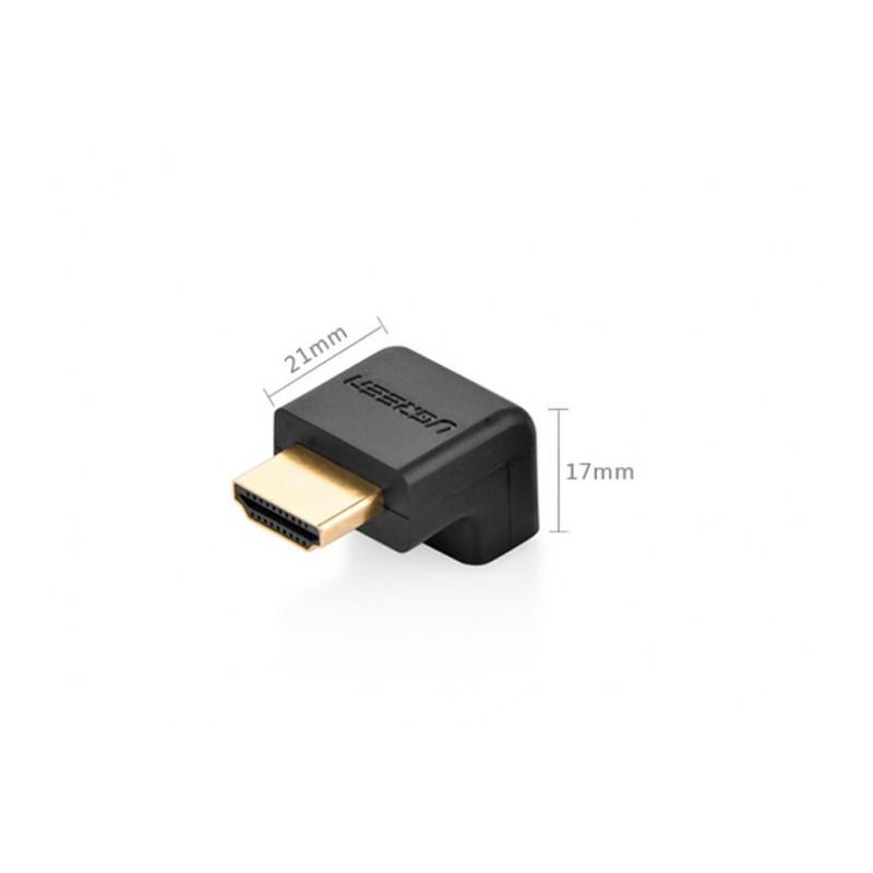 Đầu nối HDMI vuông góc 90 độ Ugreen 20109