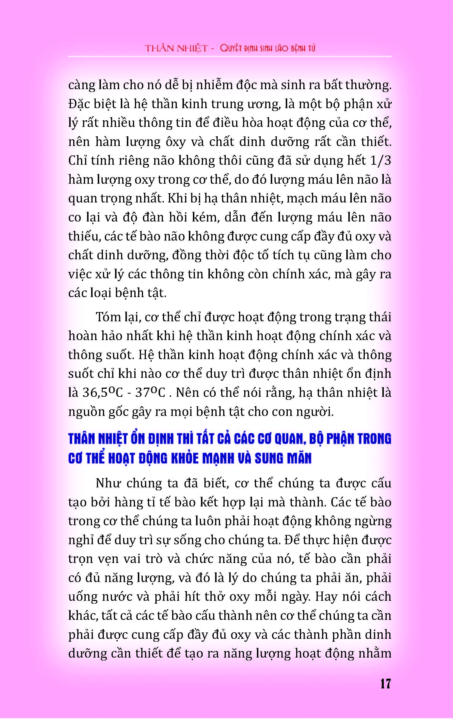 Combo 2 Quyển Thân Nhiệt  - Quyết Định Sinh Lão Bệnh Tử + Thân Nhiệt - Chìa Khóa Để Sống Khỏe Mạnh Và Trường Thọ