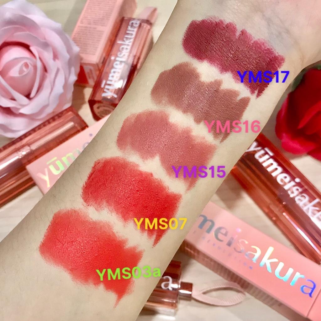 Son Thỏi Lì Mịn Chotto Matte Yumeisakura Đỏ Cam Candy Apple Lipstick - YMS07 3.5g