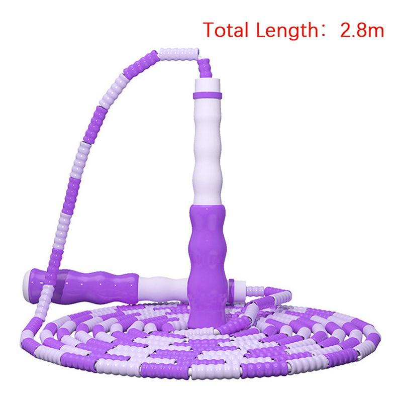 1pc tre nhảy khớp dây thừng đầy màu sắc có thể điều chỉnh dây thừng nhẹ nhàng Color: PP