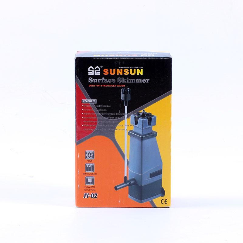 Máy Lọc váng kém sục oxi Sunsun JY02 cho bể cá cảnh gia đình bạn