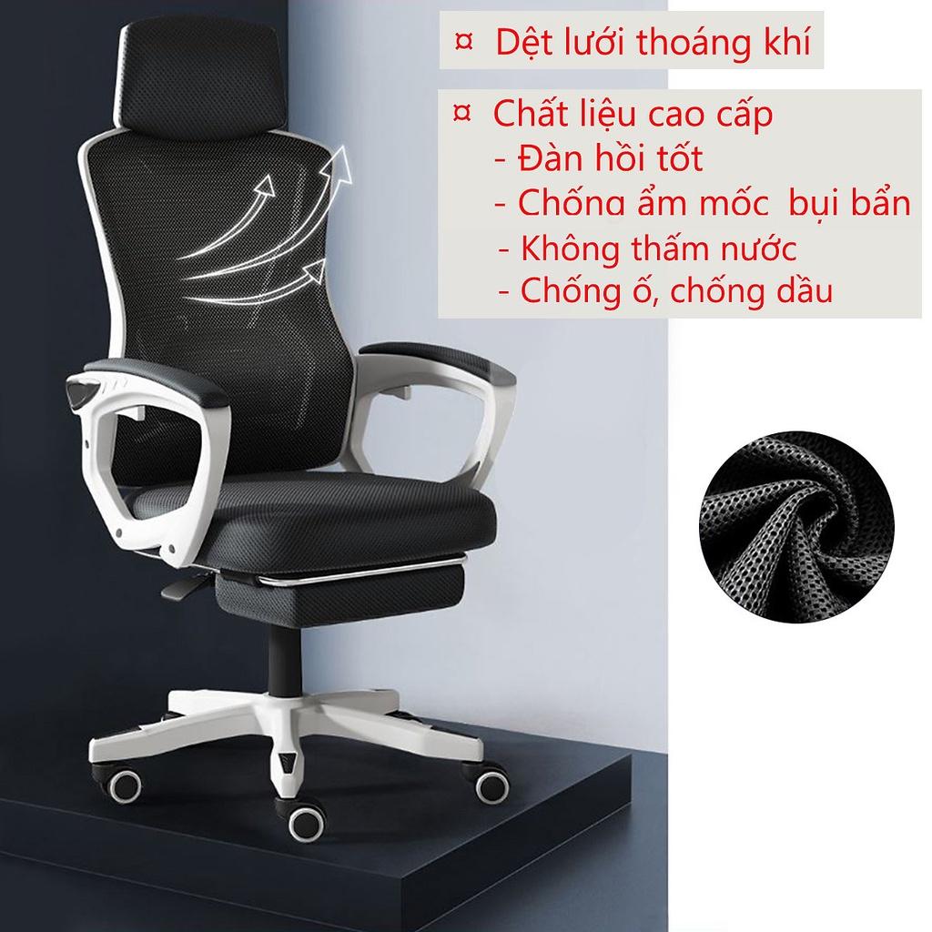 Ghế xoay văn phòng lưới tựa lưng công thái học -premium 02