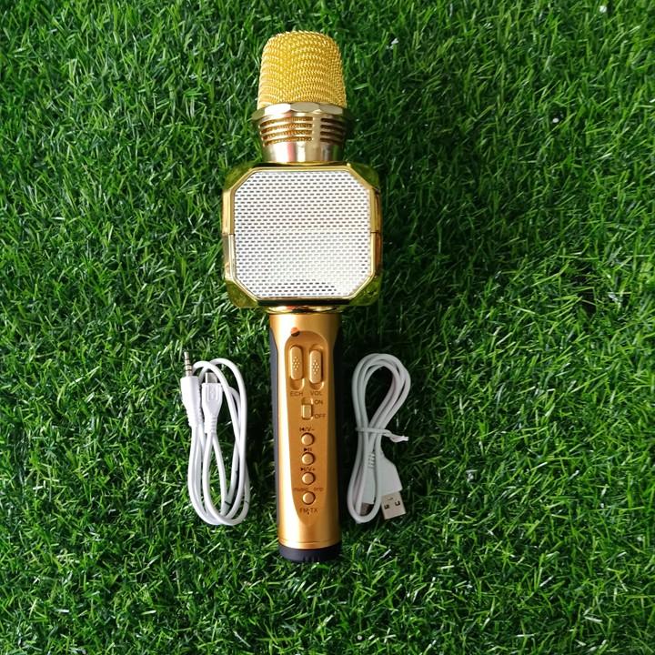 Mic, loa hát karaoke mini cầm tay chất âm cải tiến ấm áp hơn, ăn giọng hơn