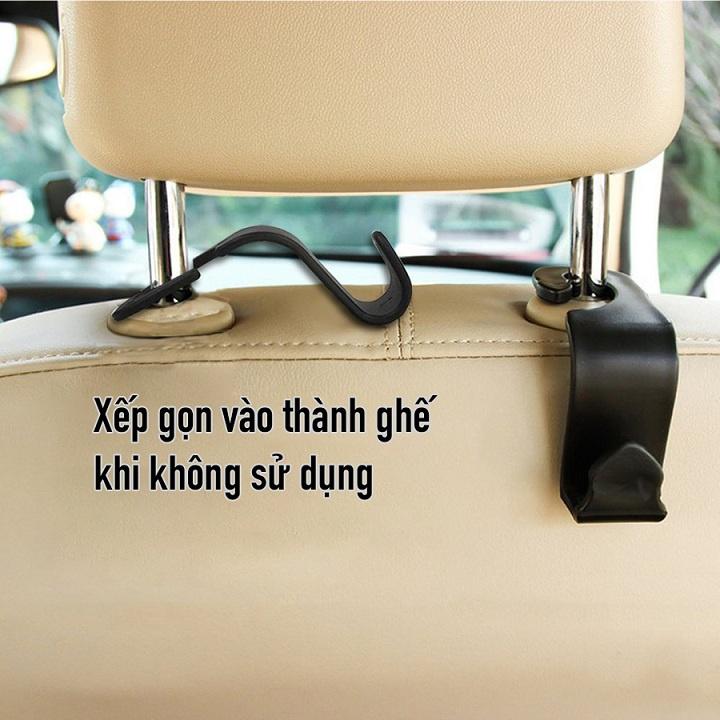 Móc Treo Đồ Ô Tô Gài Sau Ghế Chịu Lực Tốt, Móc Treo Đồ Gọn Gàng Tiện Lợi