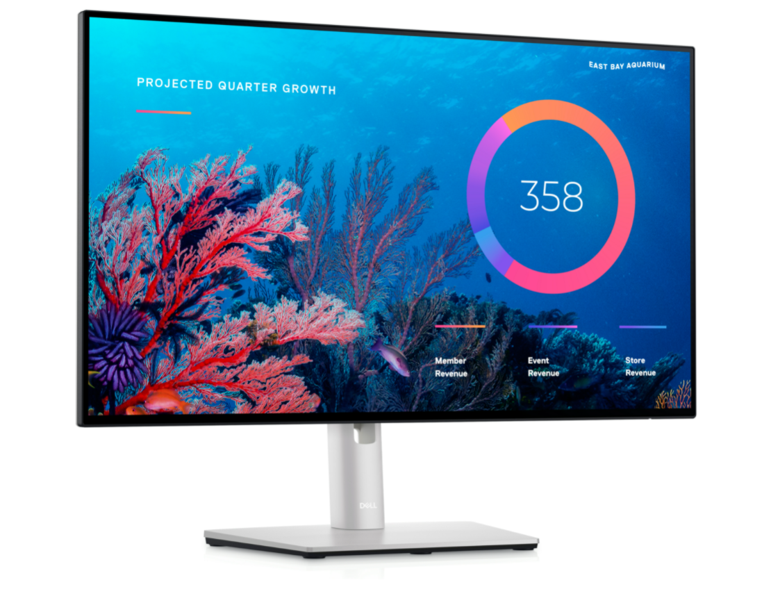 Màn hình máy tính Dell UltraSharp U2422HE ( 24 inch IPS (1920x1080) 60Hz / 8ms / DP 1.4 / HDMI 1.4 / USB-C With DP 1.4 & Power 90W ) - Hàng Chính Hãng