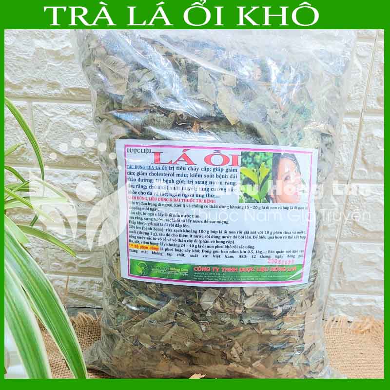 Lá Ổi khô đóng gói 500g