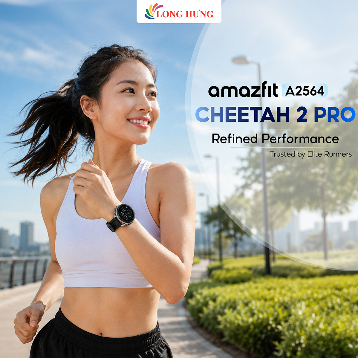 Đồng hồ thông minh dành cho Amazfit Cheetah 2 Pro A2564 - Hàng chính hãng