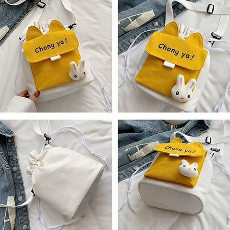 Túi đeo chéo nam nữ phong cách dễ thương  - BEE GEE DCTE1061