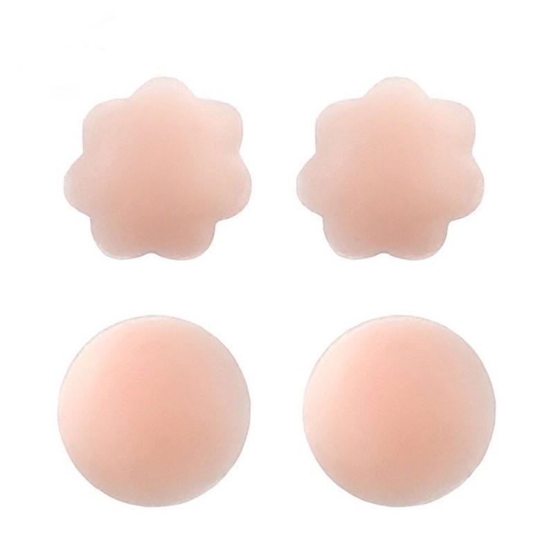 Bộ 2 Miếng Dán Ngực Che Nhũ Hoa Silicon