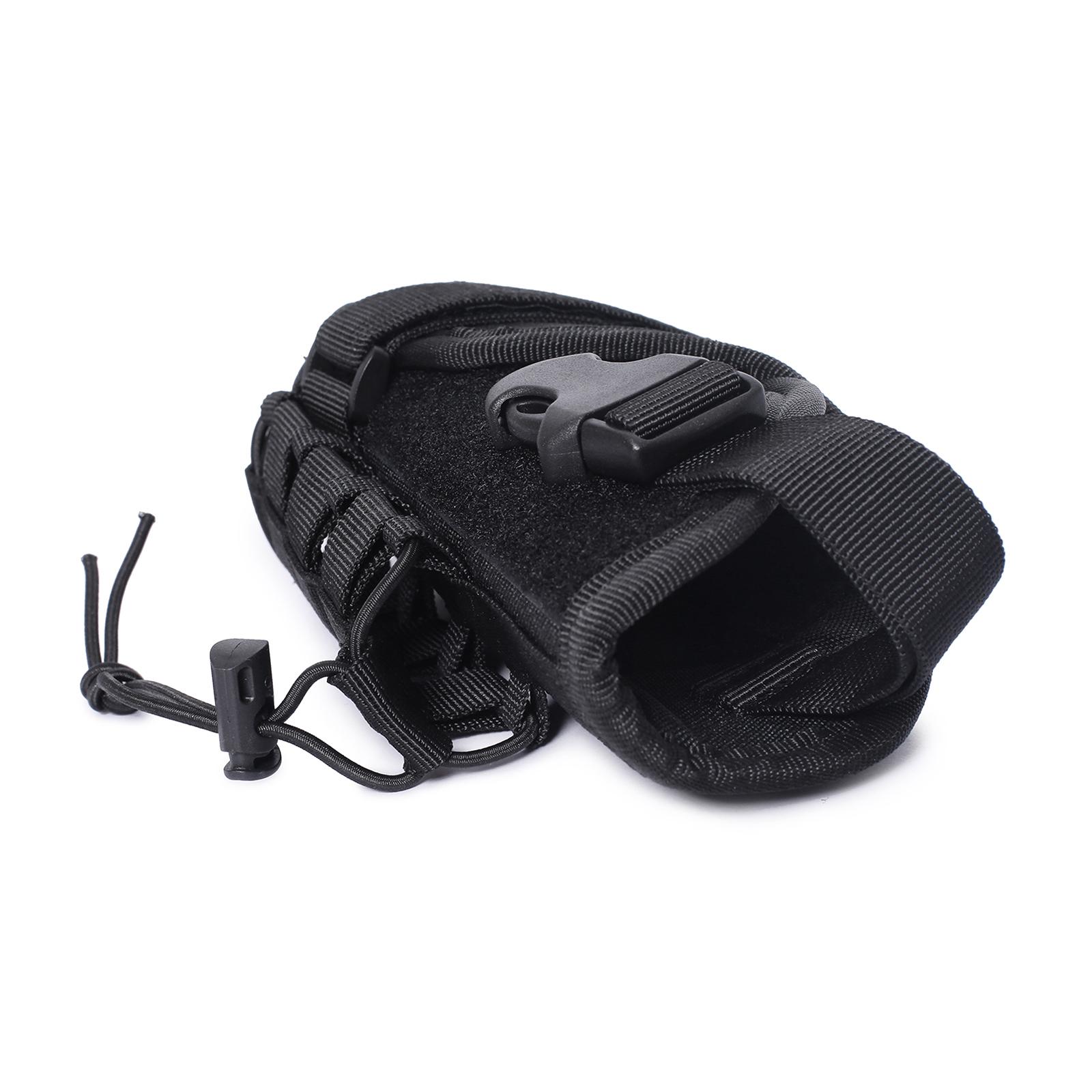 Adjustable Leg Holster Nylon Tactical Airsoft Holster w/ Magazine Pouch