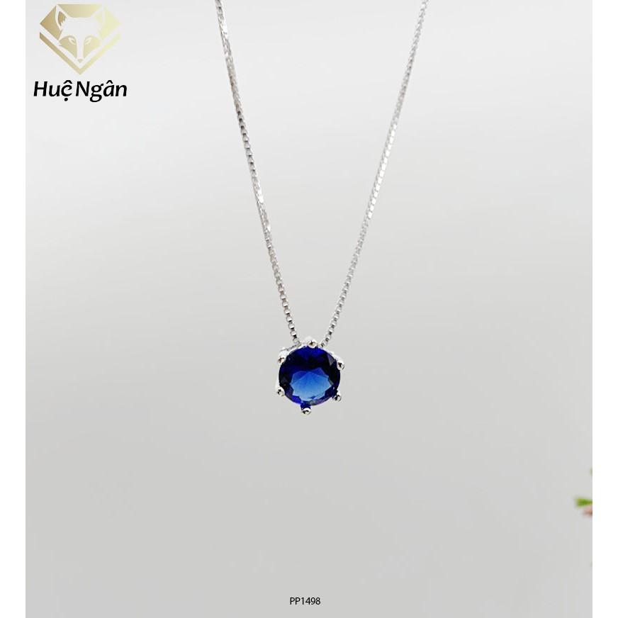 Dây chuyền bạc Ý 925 Huệ Ngân -Nụ đá PP1498