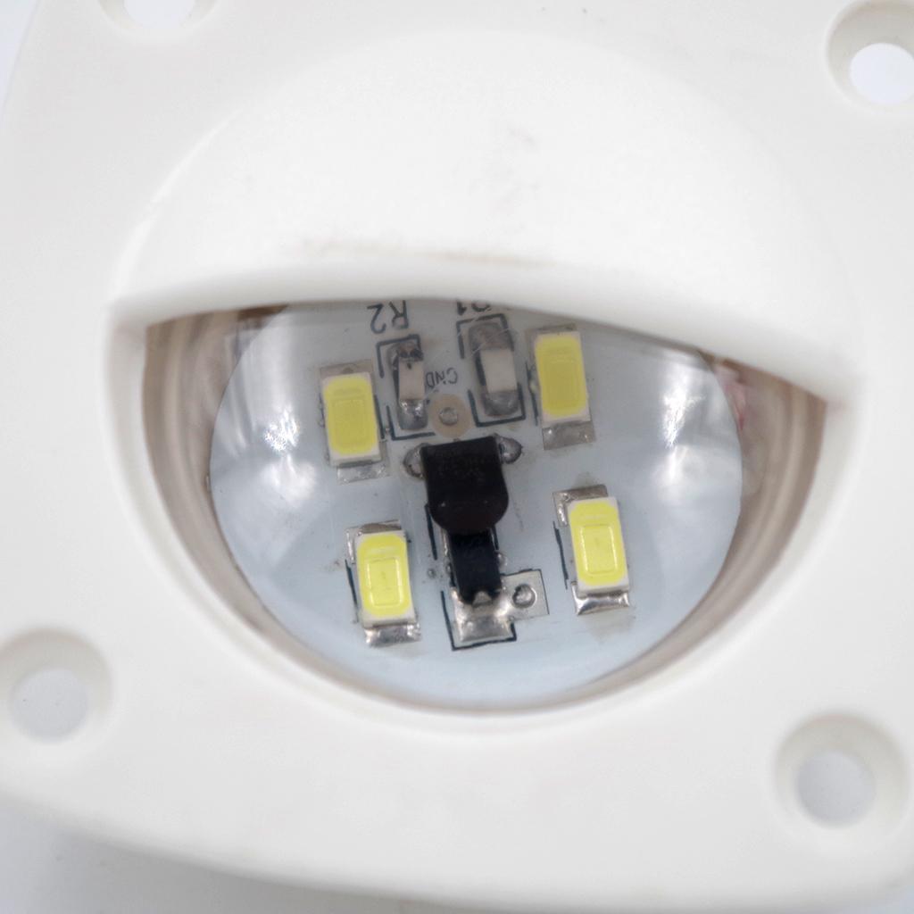 2pcs Marine Boat RV Yacht White LED Interior Courtesy Light Walkway Stair