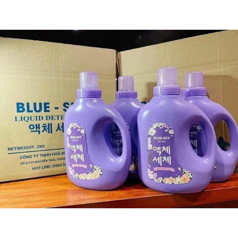 NƯỚC GIẶT BLUE HÀN QUỐC 2IN1 LƯU GIỮ HƯƠNG THƠM
