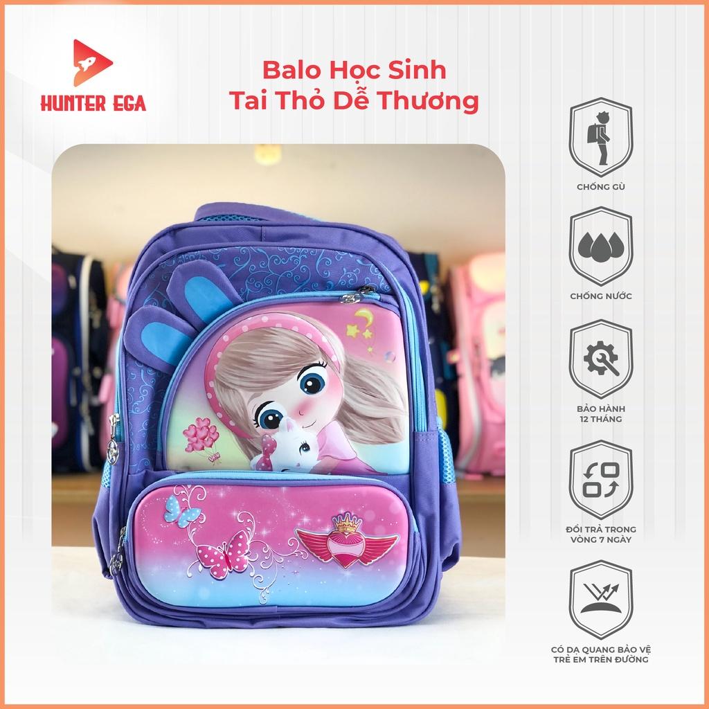 Balo Tiểu Học Xinh Xắn Siêu Nhẹ Cho Bé Trai Bé Gái Mã 3001
