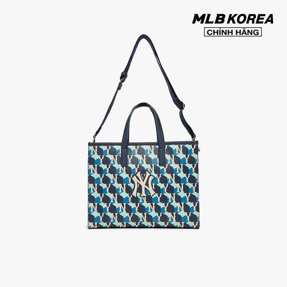 MLB - Túi tote chữ nhật Cube Monogram Medium 3AORM042N