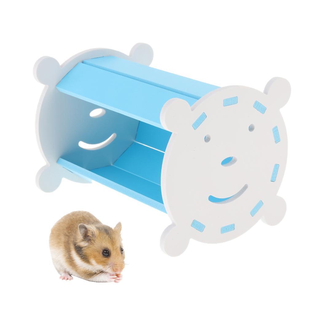 Small Animals Hamster Gerbil Colorful Tunnel House Nest Rest Bedroom