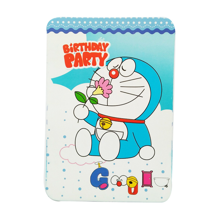 Combo 10 thiệp mời sinh nhật Doraemon