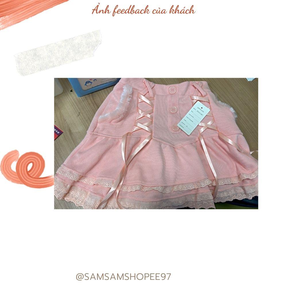 Chân váy ren tiểu thư siêu xinh