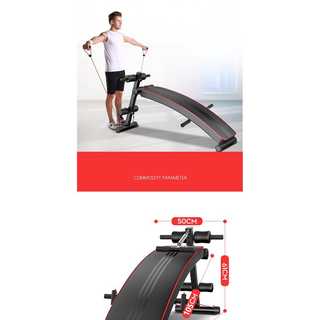 Ghế gập bụng ADKing, ghế tập gym dáng cong 182