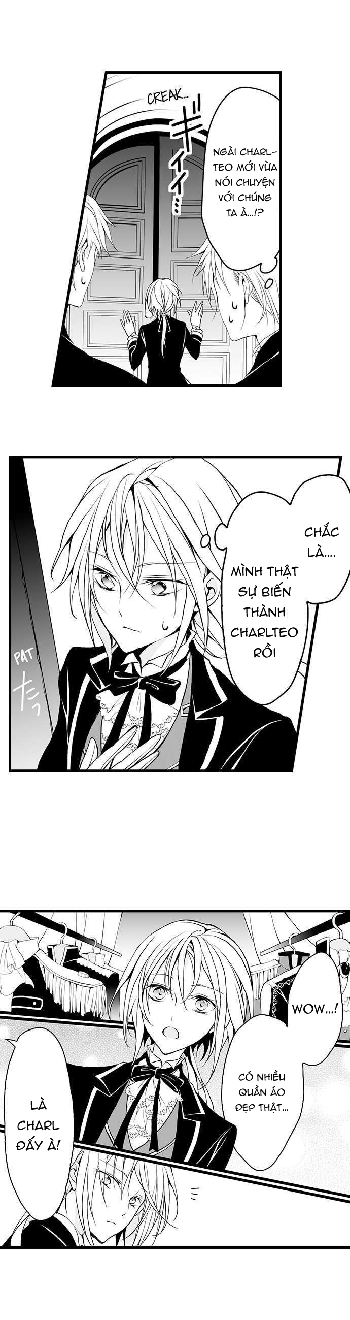 [15+] chuyển sinh thành hoàng tử phản diện, nhưng thực ra nam phản diện đó lại là con gái chapter 2.1 5