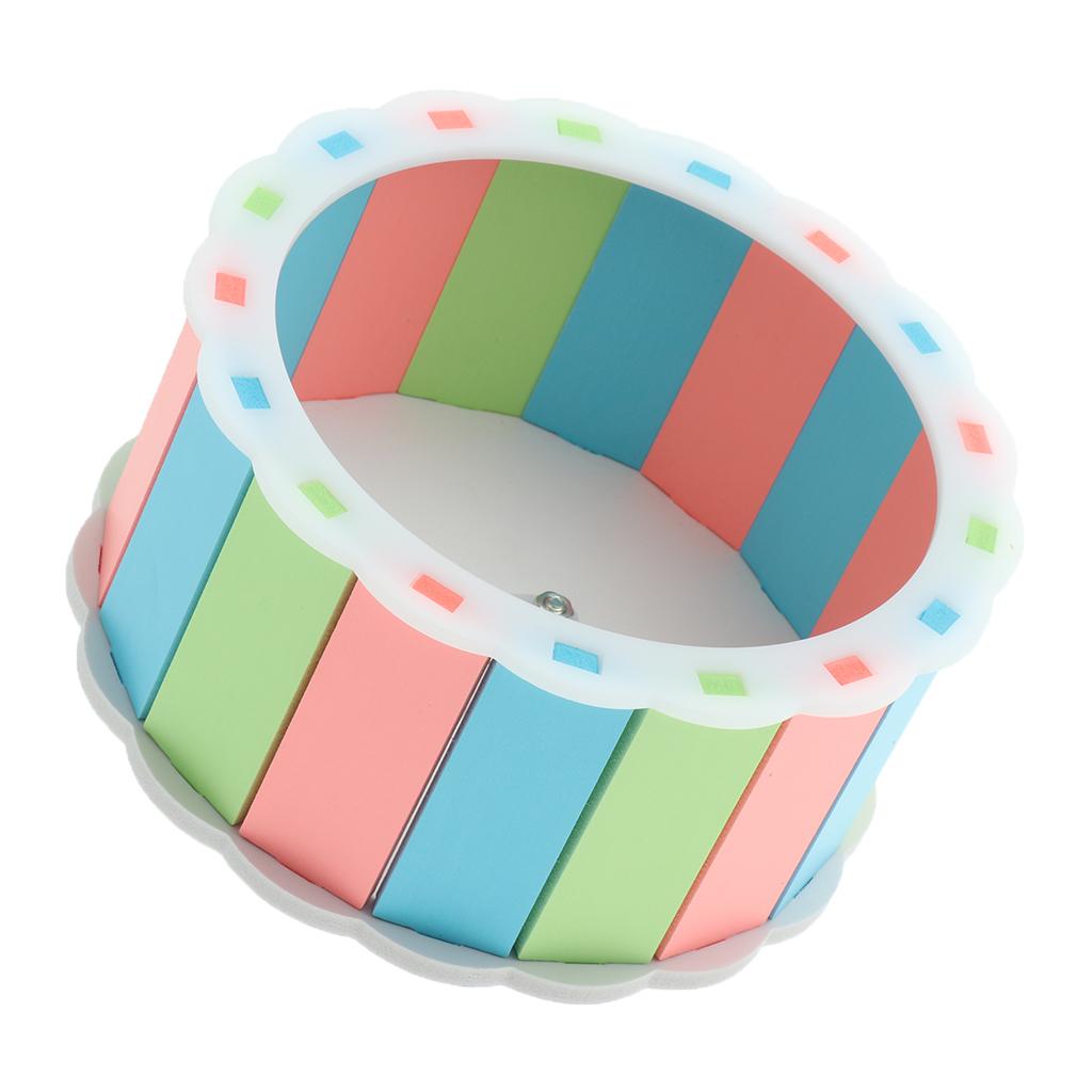 Hamster Running Wheel Toy Exercise Running Toy for Small Animal Colorful