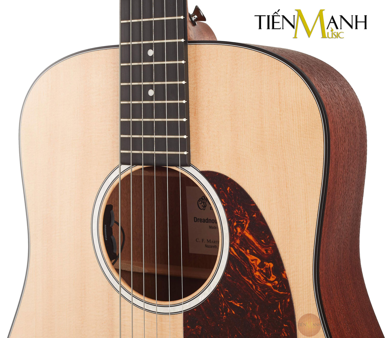 Hình ảnh [Có EQ] Đàn Guitar Acoustic Martin DJr-10E-02 Gỗ Sitka Top Series DJr 10E Hàng Chính Hãng - Kèm Bao Đựng, Móng Gẩy DreamMaker