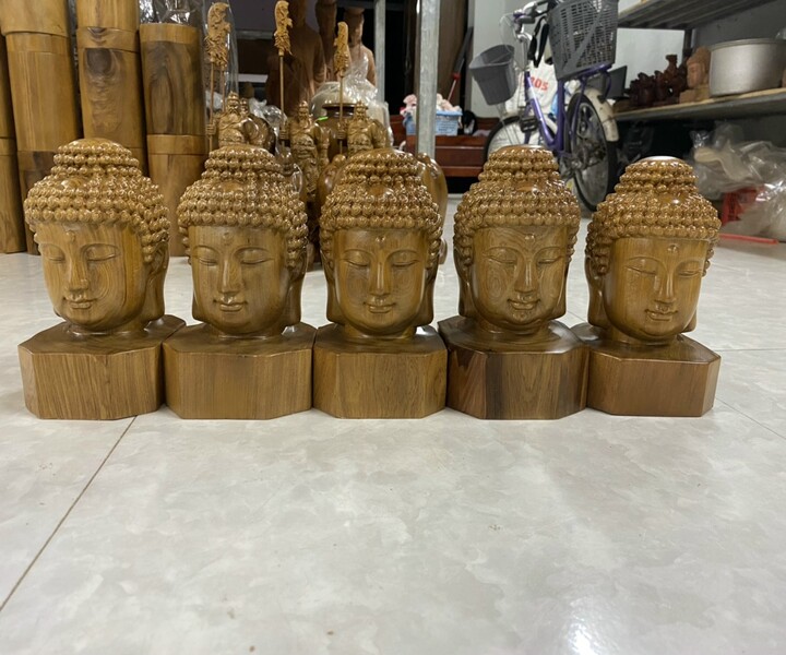 Tượng Diện Phật Gỗ