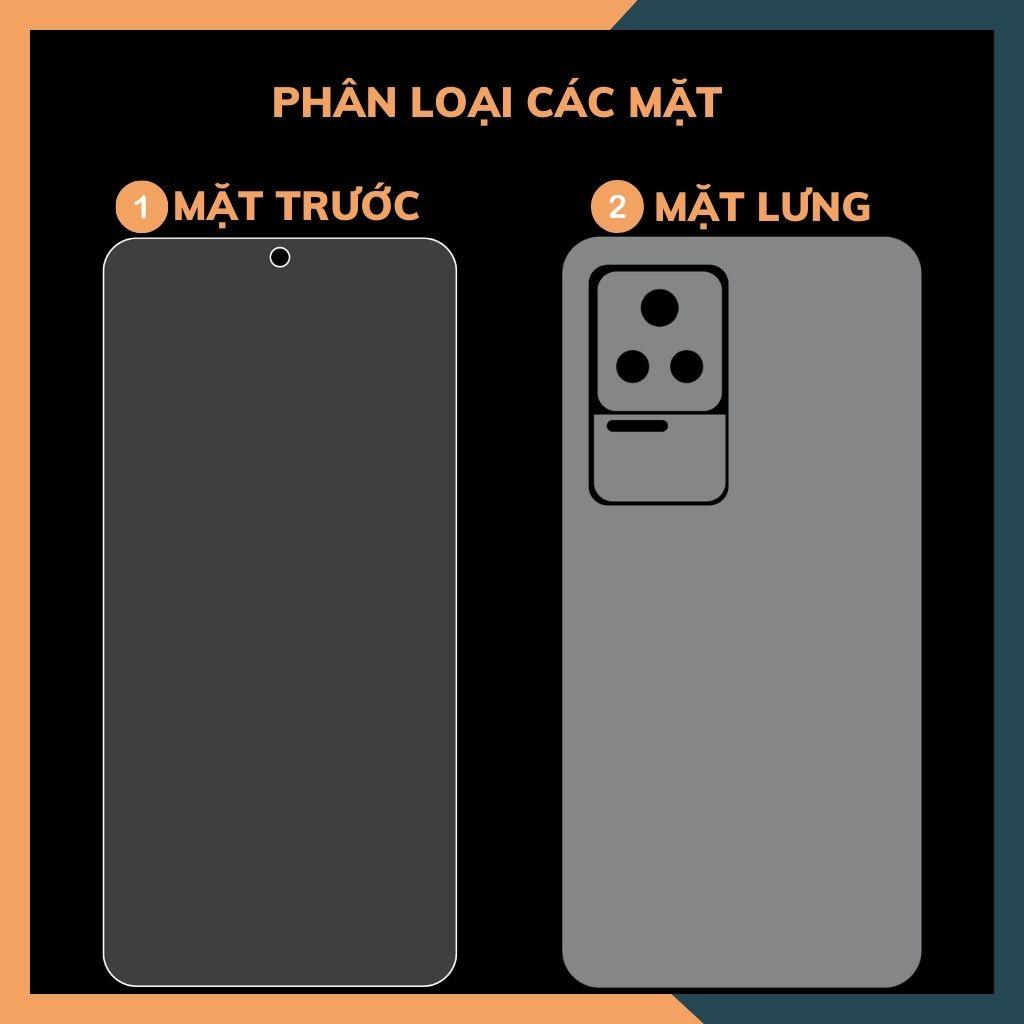Miếng dán ppf redmi k50 , k50 pro trong suốt hoặc nhám chống vân tay bảo vệ camera mua 1 tặng 1 phụ kiện huỳnh tân store