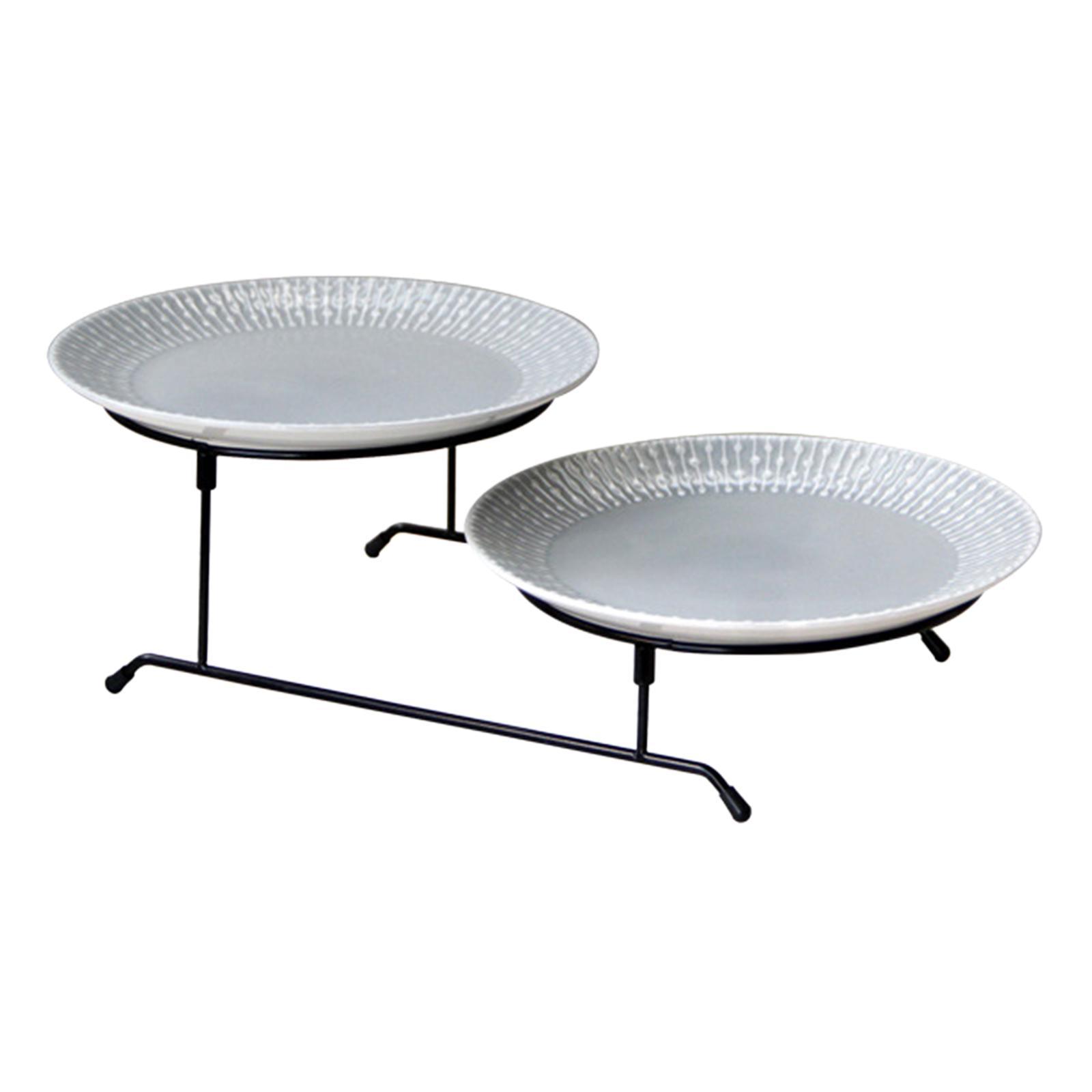 Dessert Cake Stand Jewelry Trinket Tray Cake Serving Tray for Bathroom Kitchen Countertop